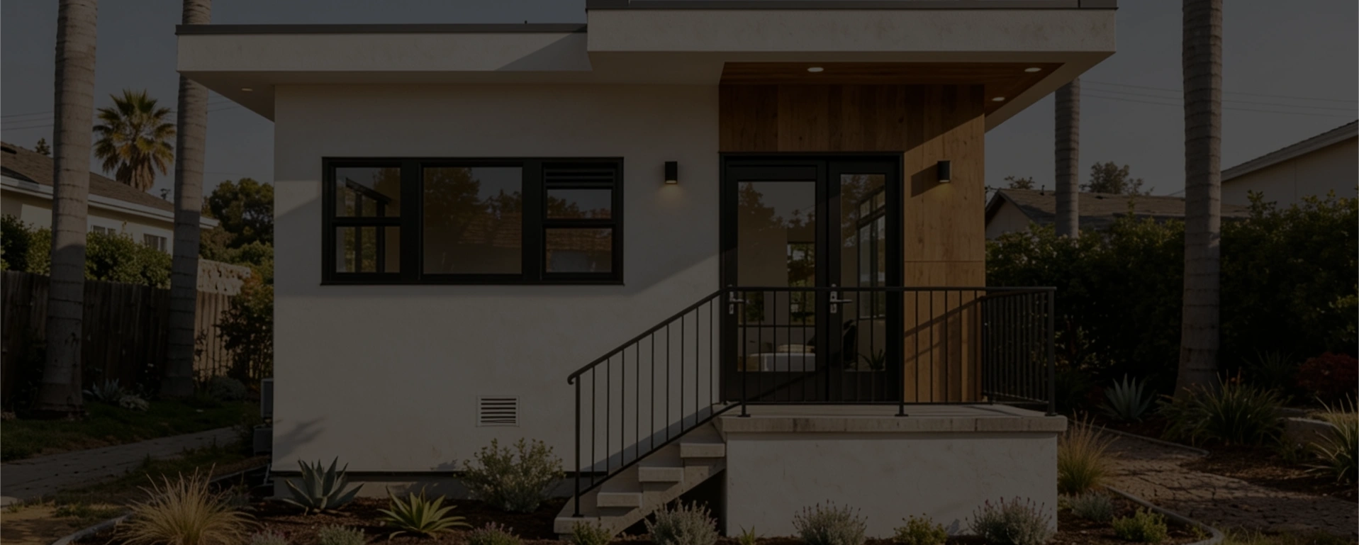 Detached accessory dwelling unit construction project in Dallas Texas